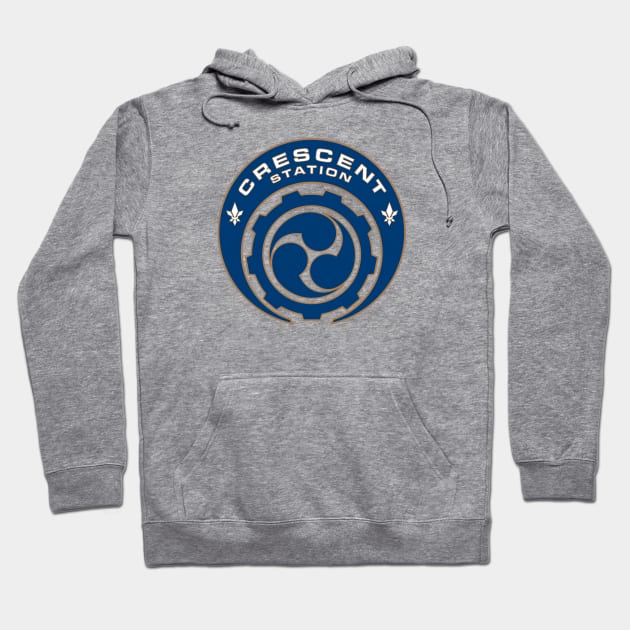 MechaCon Crescent Station Hoodie by MechaJon